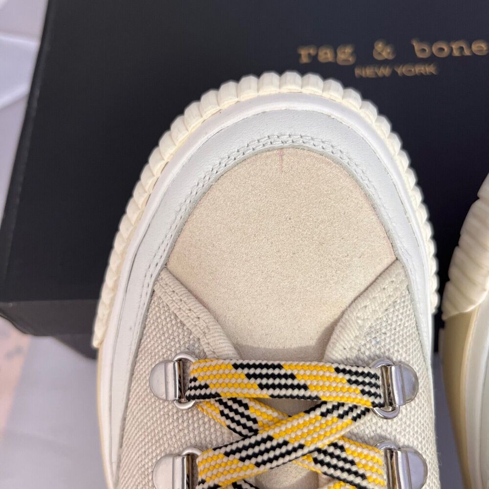 RAG & BONE RB Army Hiker Low In Ecru Size: EU-38.5/US 8.5 (Runs a little small) - Picture 5 of 16